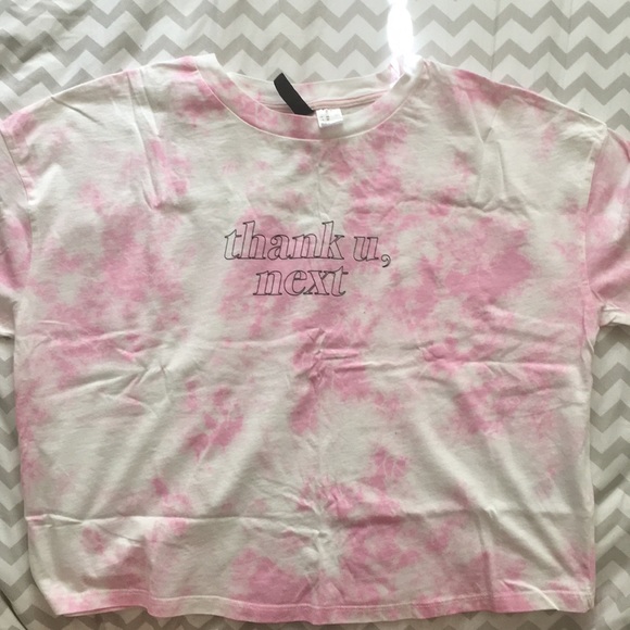 H&M Tops - H&M thank you next Ariana Grande crop top